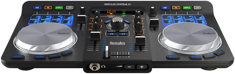 Hercules Universal DJ — компактный DJ-контроллер с Bluetooth Hercules Universal DJ — компактный DJ-контроллер с Bluetooth